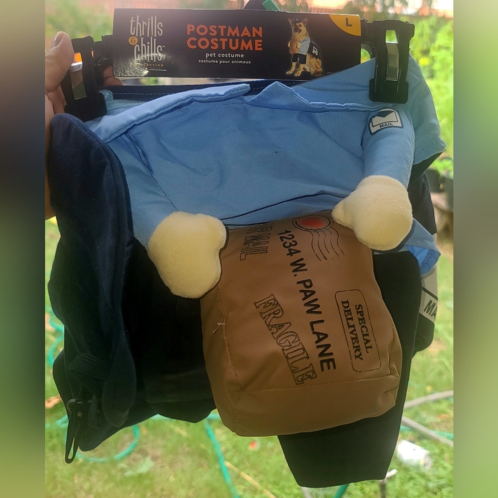New Large Postman Costume for Dogs